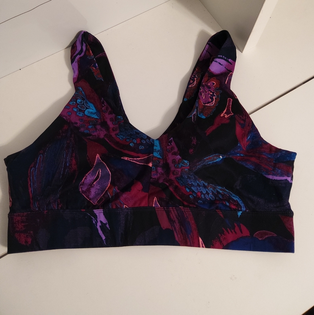 All In Motion Elegant Multicolor Women's Sports Bra XL